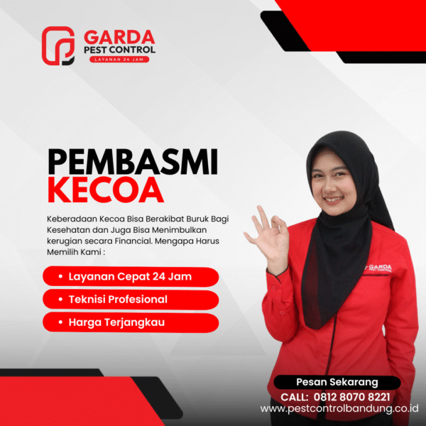 Jasa Pembasmi Kecoa di Bandung