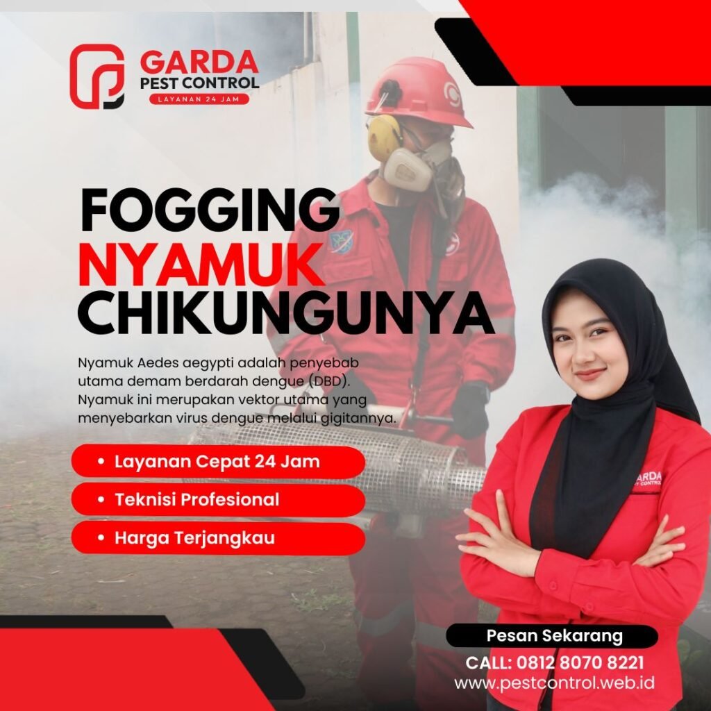 Layanan Jasa Fogging Nyamuk Chikungunya di Bandung Terbaik