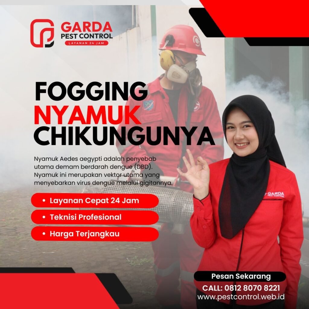 Jasa Fogging Nyamuk di Jakarta Cepat 24 Jam