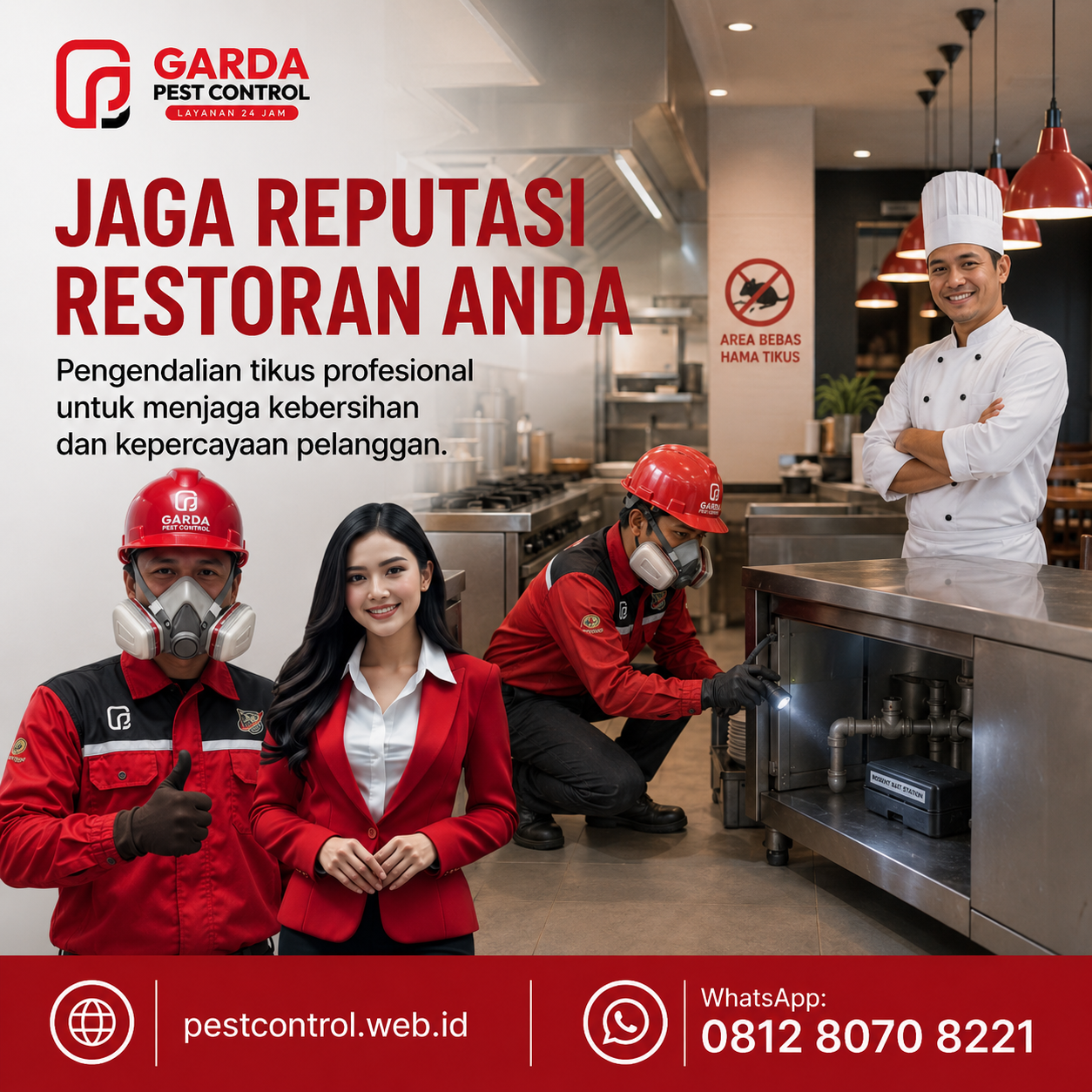 Jasa Pembasmi Tikus Restoran dan Kafe Magelang dari Agata Pest Control