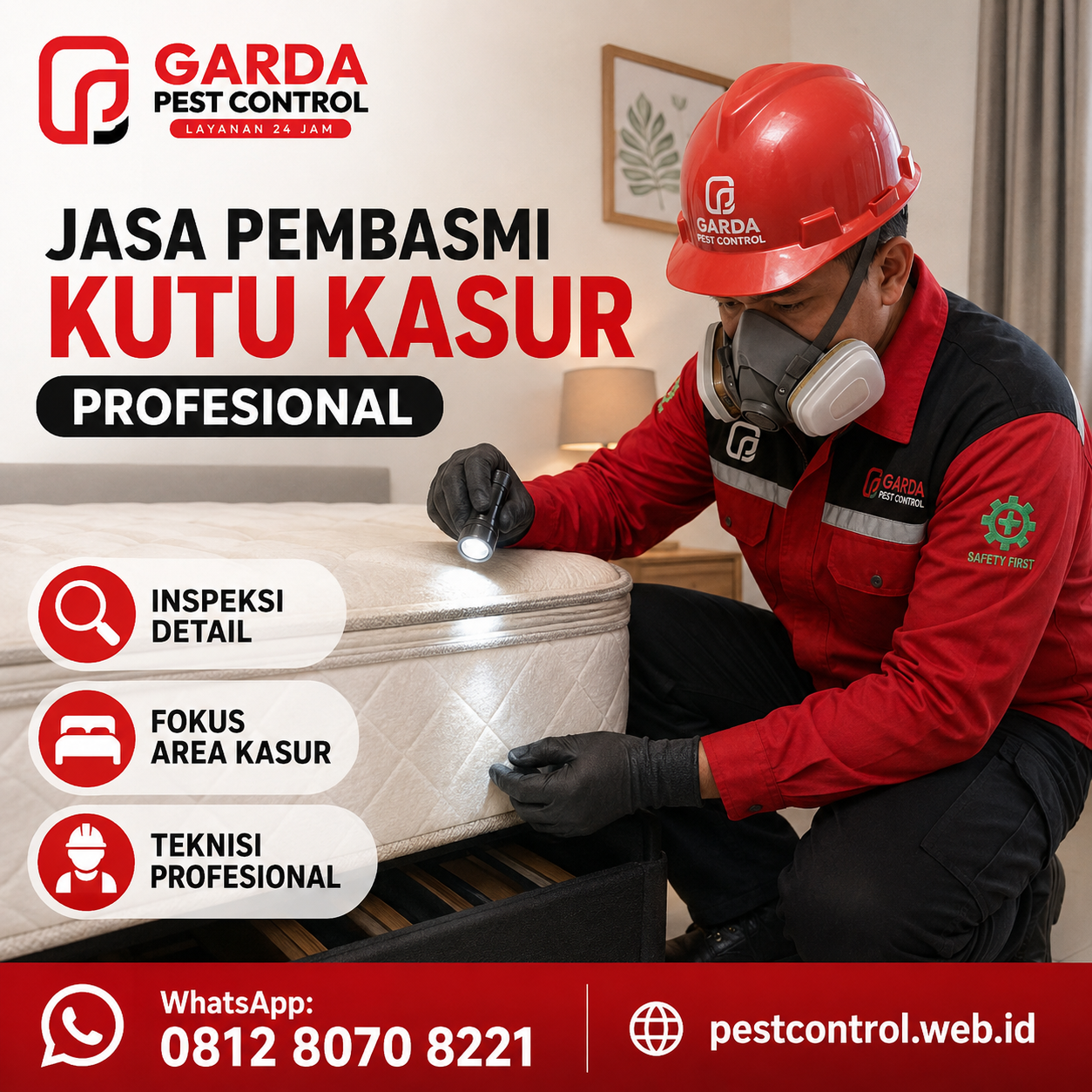 Tips Memilih Jasa Pembasmi Kutu Kasur Bergaransi yang Aman dan Efektif