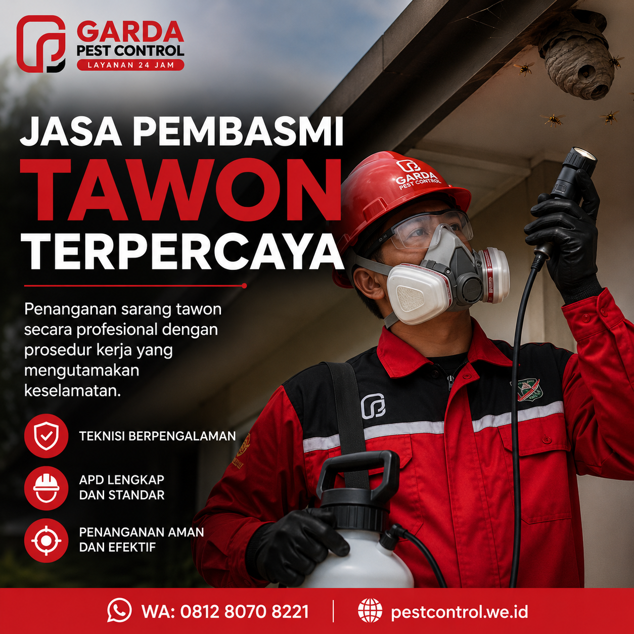 Jasa Pembasmi Tawon Magelang: Solusi Tuntas dan Aman Evakuasi Sarang Berbahaya