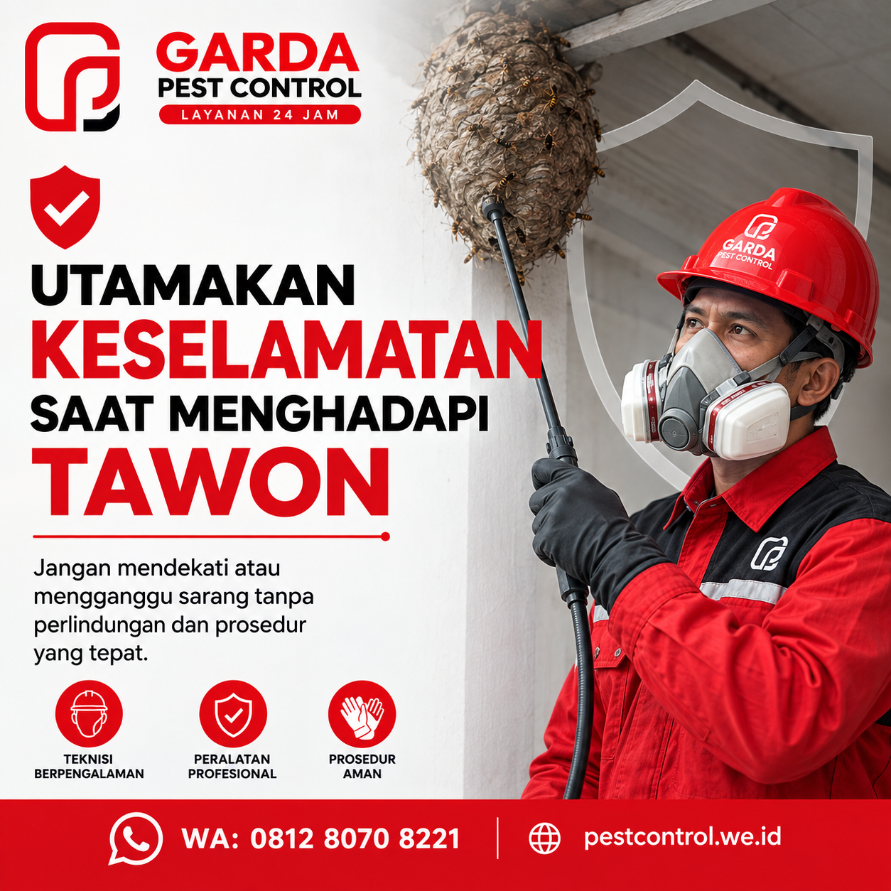 Estimasi Biaya Jasa Evakuasi Sarang Tawon Magelang dan Faktor Penentunya
