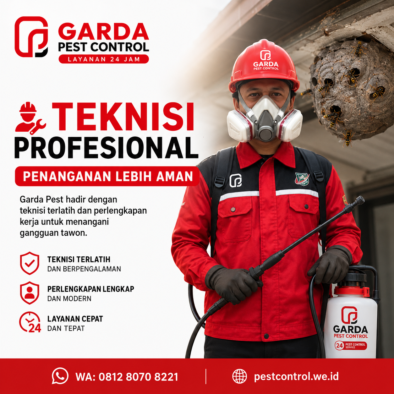 Jenis Tawon Berbahaya di Pemukiman dan Risiko Sengatannya