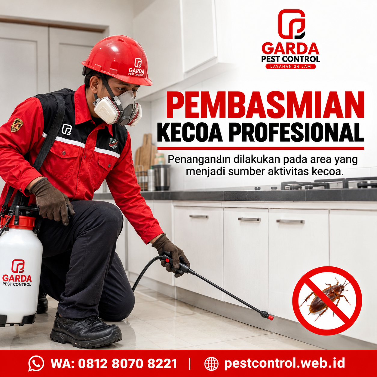 Jasa Basmi Kecoa Magelang Berpengalaman dan Bergaransi - Gambar 4