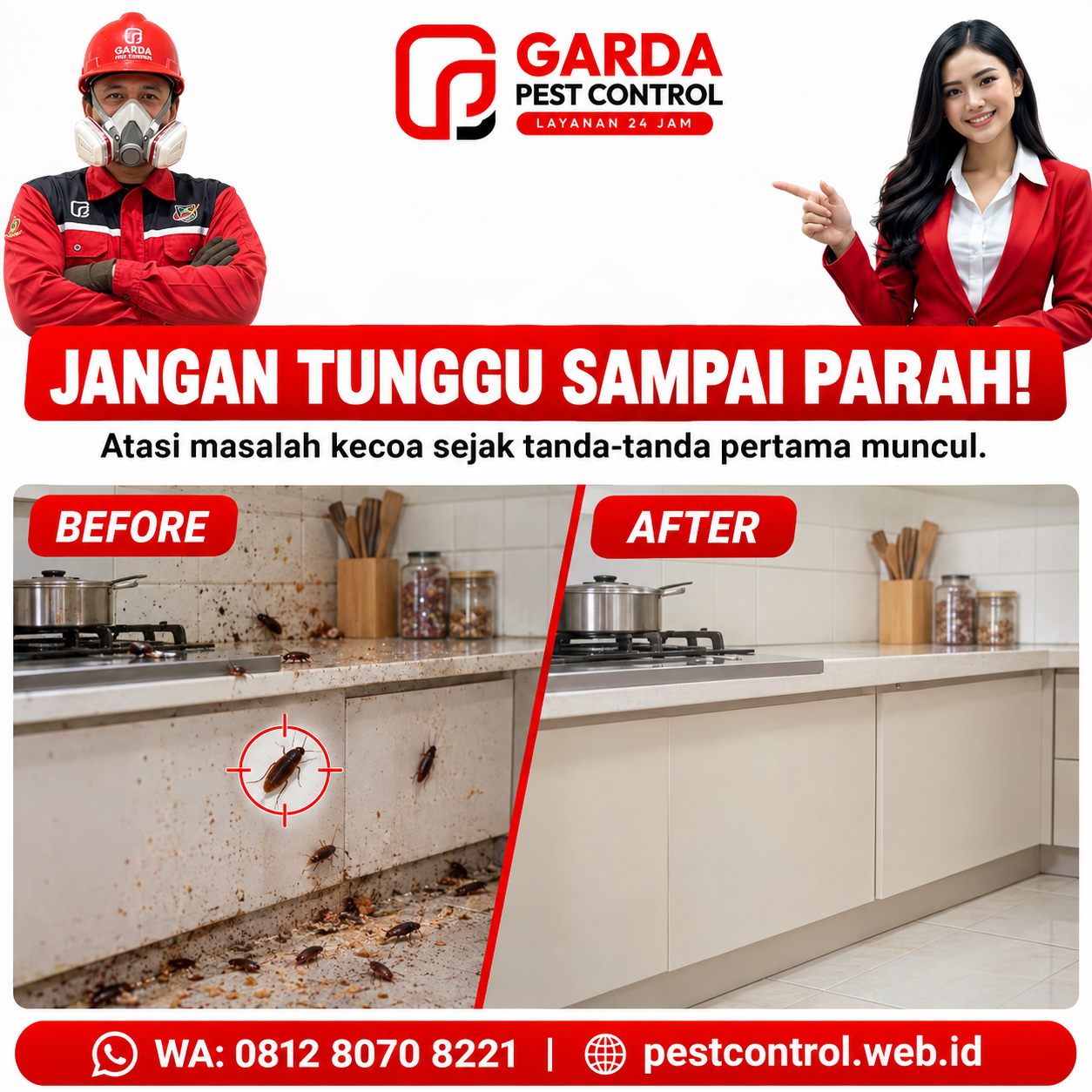 Jasa Basmi Kecoa Magelang Berpengalaman dan Bergaransi - Gambar 5