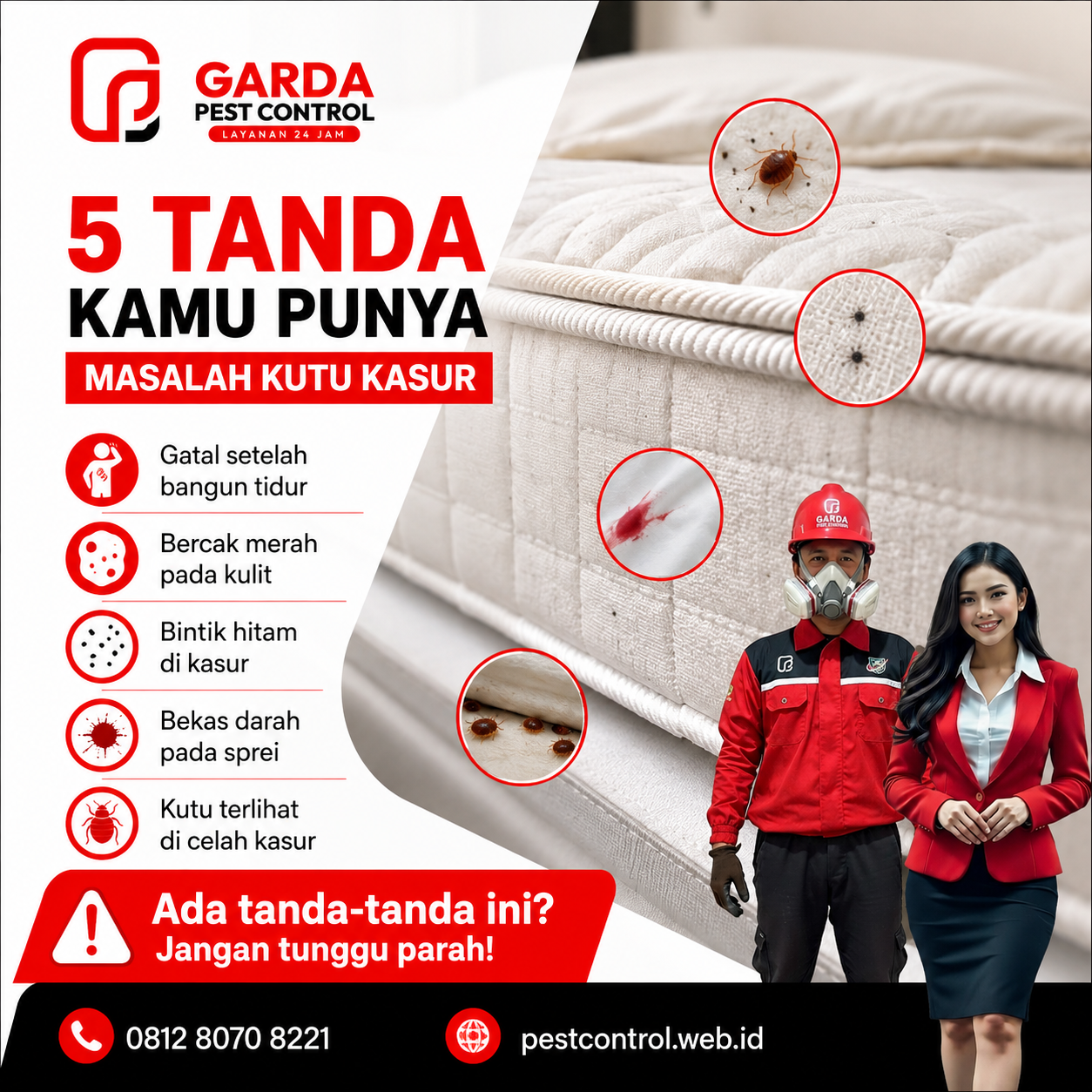 Jasa Pembasmi Kutu Kasur Magelang Terbaik untuk Penanganan Tuntas