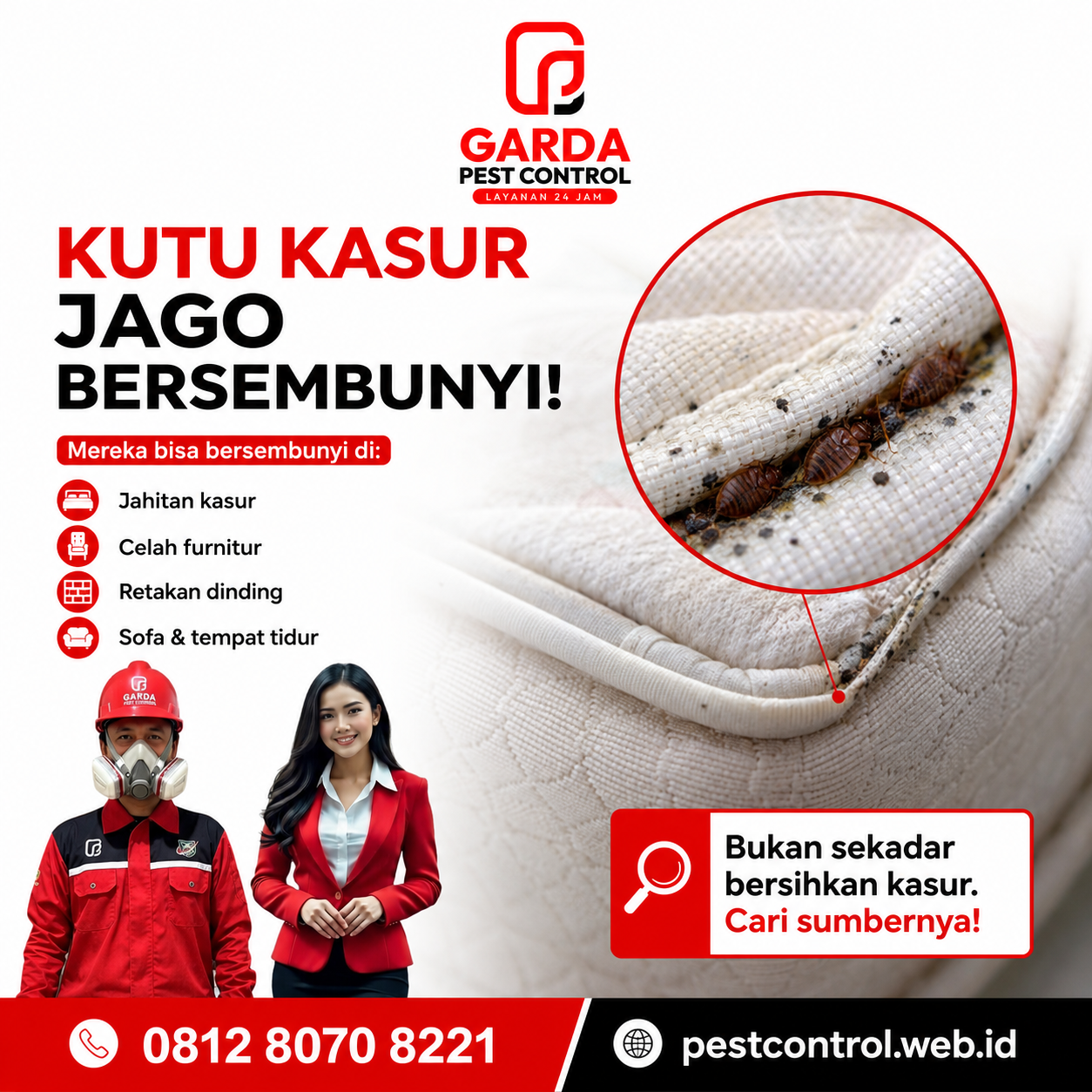 Biaya Jasa Pembasmi Kutu Kasur Magelang dan Faktor Penentunya