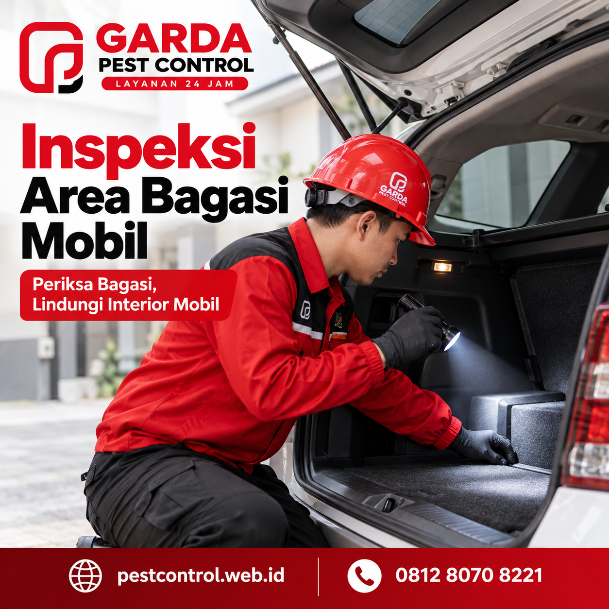 Jasa Pembasmi Kecoa Mobil Magelang Tuntas Bau Hilang Bergaransi